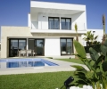 ESCBS/AP/006/76/VMA19/00000, Costa Blanca, Torrevieja region, new built semidetached bungalow with garden for sale